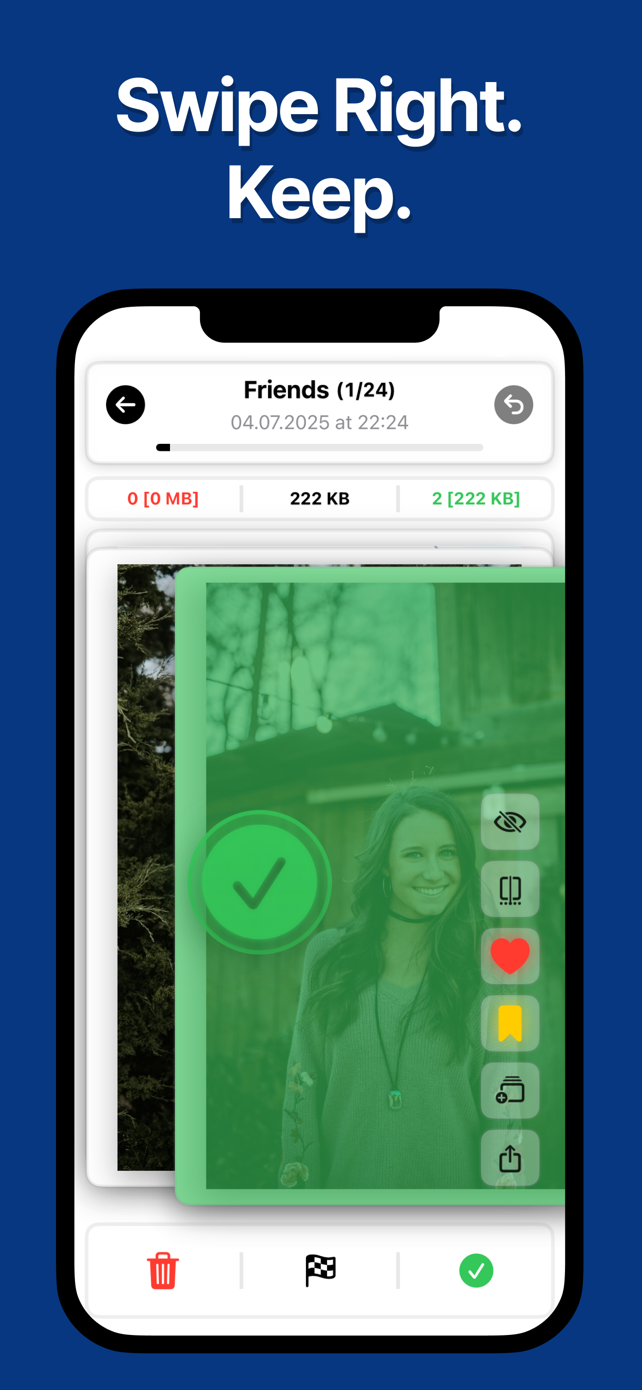 Smart photo organization by albums